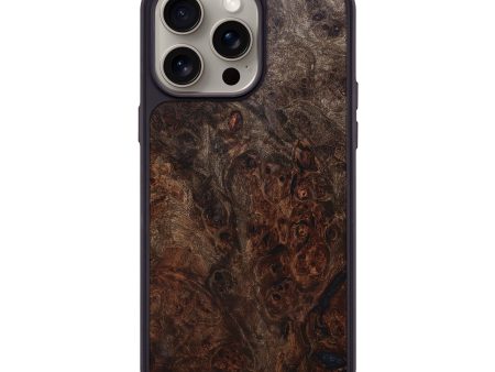 iPhone 15 Pro Max Wood+Resin Phone Case - Calvin (Wood Burl, 668889) For Discount