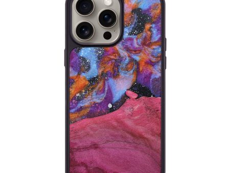 iPhone 15 Pro Max Wood+Resin Phone Case - Camryn (Cosmos, 667049) Cheap