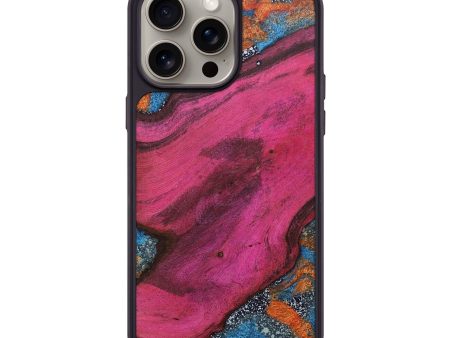 iPhone 15 Pro Max Wood+Resin Phone Case - Aitana (Cosmos, 667827) Sale