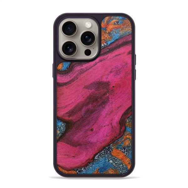 iPhone 15 Pro Max Wood+Resin Phone Case - Aitana (Cosmos, 667827) Sale