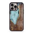 iPhone 15 Pro Max Wood+Resin Phone Case - Renee (Cosmos, 668474) For Sale