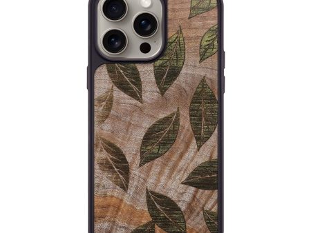 iPhone 15 Pro Max Wood+Resin Phone Case - Annika (Harvest, 668290) For Sale