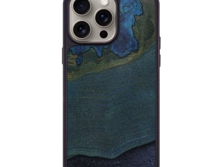 iPhone 15 Pro Max Wood+Resin Phone Case - Alton (Wood Burl, 668888) Online Hot Sale