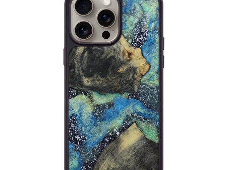 iPhone 15 Pro Max Wood+Resin Phone Case - Keegan (Cosmos, 667874) For Discount