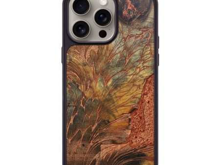 iPhone 15 Pro Max Wood+Resin Phone Case - Nancy (Harvest, 668310) For Cheap