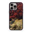 iPhone 15 Pro Max Wood+Resin Phone Case - Natalie (Red, 668959) Sale