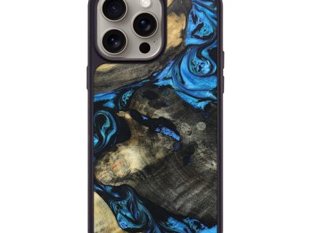 iPhone 15 Pro Max Wood+Resin Phone Case - Mercedes (Mosaic, 668741) Cheap