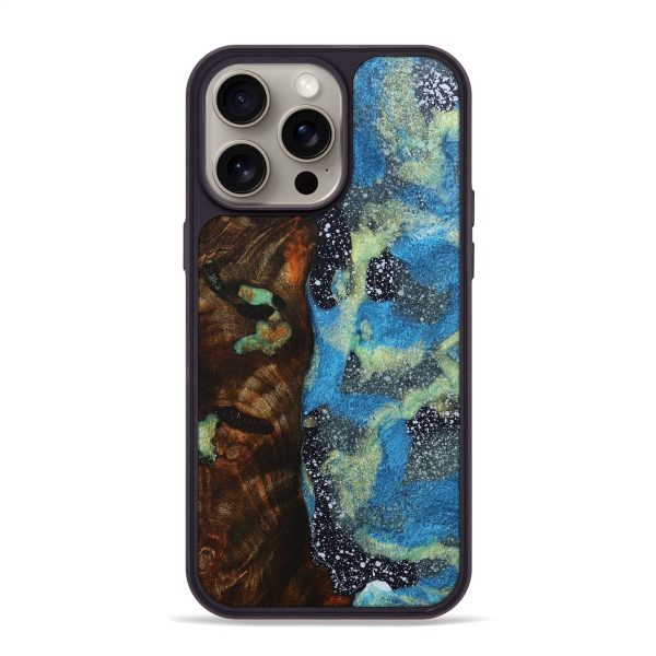 iPhone 15 Pro Max Wood+Resin Phone Case - Cortney (Cosmos, 667824) Online