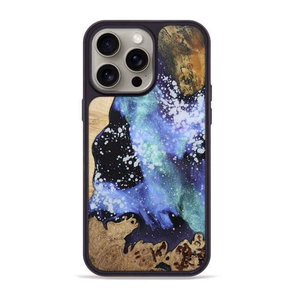 iPhone 15 Pro Max Wood+Resin Phone Case - Sharon (Cosmos, 667024) Online