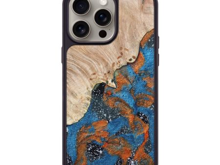 iPhone 15 Pro Max Wood+Resin Phone Case - Ryker (Cosmos, 667882) on Sale