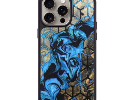 iPhone 15 Pro Max Wood+Resin Phone Case - Kendrick (Pattern, 670266) Online Sale