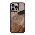 iPhone 15 Pro Max Wood+Resin Phone Case - Hannah (Wood Burl, 668898) Fashion