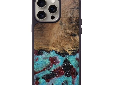 iPhone 15 Pro Max Wood+Resin Phone Case - Rudolph (Cosmos, 667030) Hot on Sale