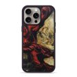 iPhone 15 Pro Max Wood+Resin Phone Case - Athena (Mosaic, 668908) on Sale