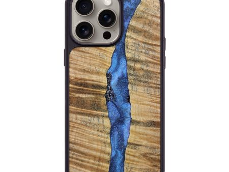 iPhone 15 Pro Max Wood+Resin Phone Case - Reese (Cosmos, 667342) Online Hot Sale