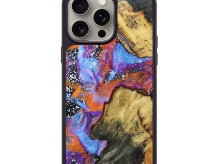 iPhone 15 Pro Max Wood+Resin Phone Case - Nikita (Cosmos, 666580) Online now