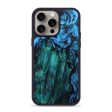 iPhone 15 Pro Max Wood+Resin Phone Case - Ariella (Blue, 667589) Fashion