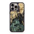 iPhone 15 Pro Max Wood+Resin Phone Case - Kaden (Green, 666397) Discount