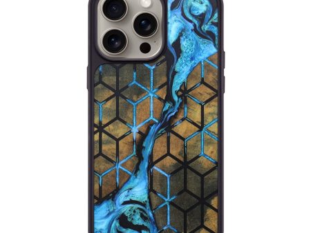 iPhone 15 Pro Max Wood+Resin Phone Case - Orion (Pattern, 670284) on Sale