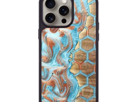 iPhone 15 Pro Max Wood+Resin Phone Case - Lowell (Pattern, 666305) Hot on Sale