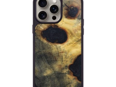 iPhone 15 Pro Max Wood+Resin Phone Case - Lennox (Wood Burl, 668874) Online