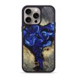 iPhone 15 Pro Max Wood+Resin Phone Case - Amari (Blue, 666413) Online Hot Sale