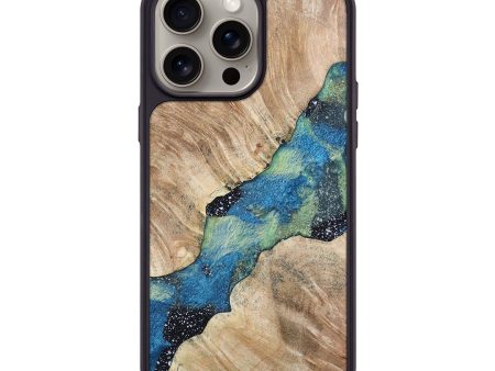 iPhone 15 Pro Max Wood+Resin Phone Case - Roy (Cosmos, 667891) Online