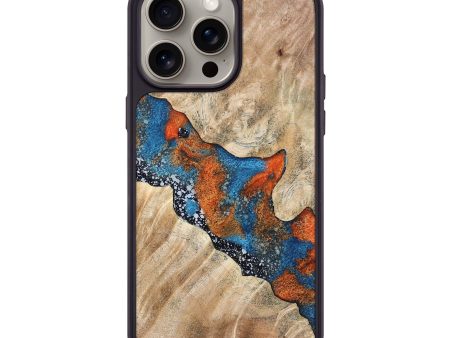 iPhone 15 Pro Max Wood+Resin Phone Case - Chuck (Cosmos, 667834) Supply