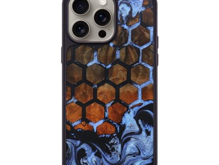 iPhone 15 Pro Max Wood+Resin Phone Case - Kenny (Pattern, 670262) Sale