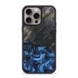 iPhone 15 Pro Max Wood+Resin Phone Case - Lewis (Blue, 666491) Hot on Sale