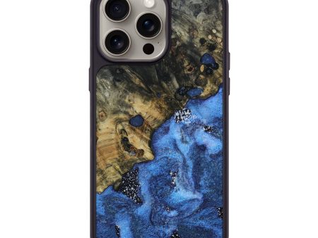 iPhone 15 Pro Max Wood+Resin Phone Case - Mamie (Cosmos, 667340) Online