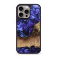 iPhone 15 Pro Max Wood+Resin Phone Case - Thea (Purple, 668996) Discount