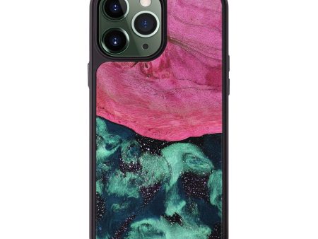 iPhone 13 Pro Max Wood+Resin Phone Case - Isabella (Cosmos, 666598) Supply