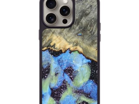 iPhone 15 Pro Max Wood+Resin Phone Case - Brent (Cosmos, 668467) Discount