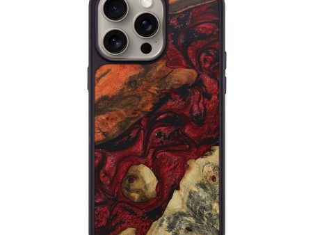 iPhone 15 Pro Max Wood+Resin Phone Case - Joaquin (Mosaic, 667066) For Discount