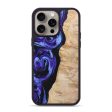 iPhone 15 Pro Max Wood+Resin Phone Case - Jonah (Purple, 668988) Online now