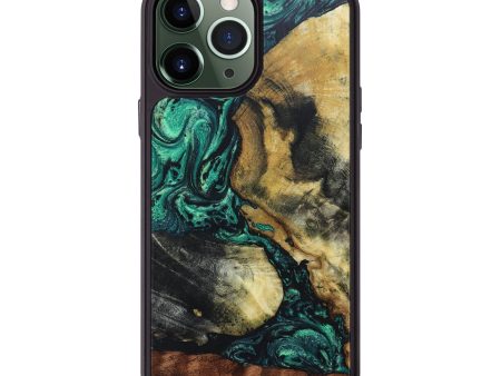 iPhone 13 Pro Max Wood+Resin Phone Case - Tate (Mosaic, 668916) on Sale