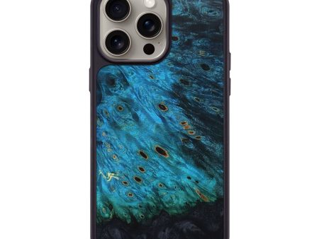 iPhone 15 Pro Max Wood+Resin Phone Case - Lukas (Wood Burl, 668872) on Sale