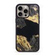 iPhone 15 Pro Max Wood+Resin Phone Case - Rhett (Pure Black, 668396) Online now