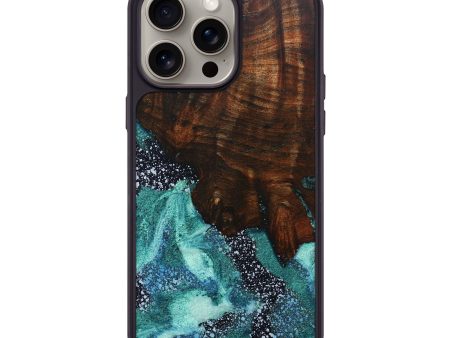 iPhone 15 Pro Max Wood+Resin Phone Case - Katharine (Cosmos, 667865) For Discount