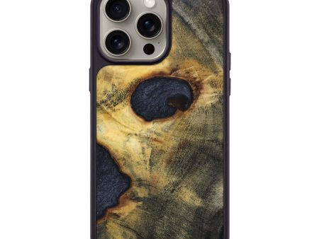 iPhone 15 Pro Max Wood+Resin Phone Case - Vera (Wood Burl, 668879) Cheap