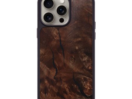 iPhone 15 Pro Max Wood+Resin Phone Case - Alaia (Wood Burl, 668887) Online Hot Sale