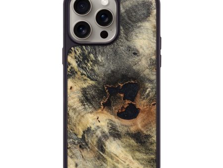 iPhone 15 Pro Max Wood+Resin Phone Case - Celeste (Wood Burl, 668895) Hot on Sale