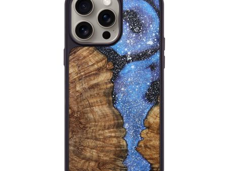 iPhone 15 Pro Max Wood+Resin Phone Case - Caroline (Cosmos, 668455) Online Hot Sale