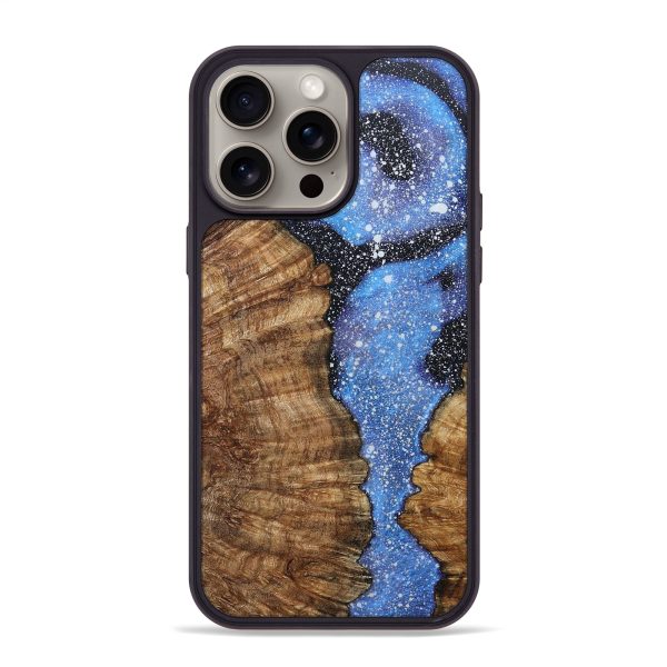 iPhone 15 Pro Max Wood+Resin Phone Case - Caroline (Cosmos, 668455) Online Hot Sale