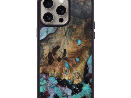 iPhone 15 Pro Max Wood+Resin Phone Case - Jaqueline (Cosmos, 667041) Online Sale