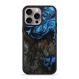 iPhone 15 Pro Max Wood+Resin Phone Case - Everlee (Blue, 667586) Supply