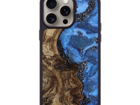 iPhone 15 Pro Max Wood+Resin Phone Case - Grady (Cosmos, 667336) Online now