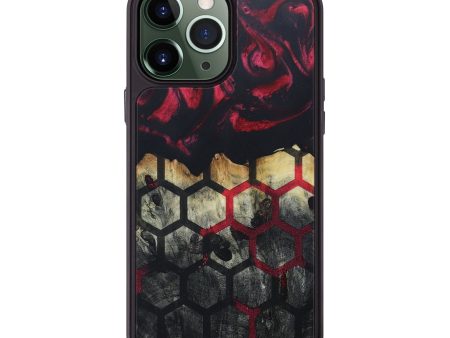 iPhone 13 Pro Max Wood+Resin Phone Case - Stacy (Pattern, 666445) For Sale