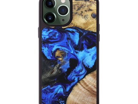 iPhone 13 Pro Max Wood+Resin Phone Case - Denise (Mosaic, 668736) Sale